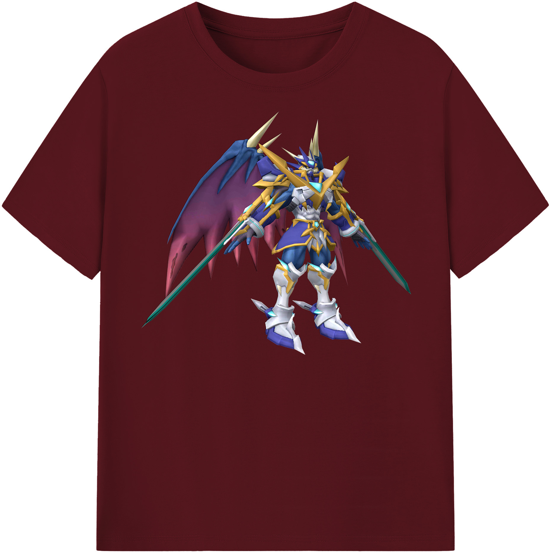 （画像用） Digimon デジタルモンスター/デジモン 綿100％半袖Tシャツ（フロントプリント）